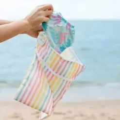 Iplay Lunch Boxes & Bags|Lunch Box*- Wet & Dry Bag, Violet Rainbows