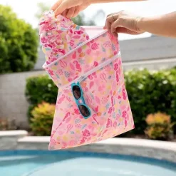 Iplay Lunch Boxes & Bags|Lunch Box*- Wet & Dry Bag, Violet Rainbows