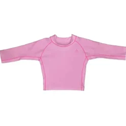 Iplay Baby Swimming Clothes*Baby & Toddler Long Sleeve Logo Rashguard Shirt, Light Pink