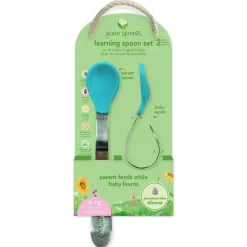 Iplay Utensils & Accessories|Dishes, Utensils & Food Containers*Learning Spoon Set - Aqua