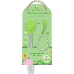 Iplay Utensils & Accessories|Dishes, Utensils & Food Containers*Learning Spoon Set - Green