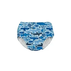 Iplay Swim Diapers*I-Play Snap Reusable Absorbent Swimsuit Diaper, Blue Undersea