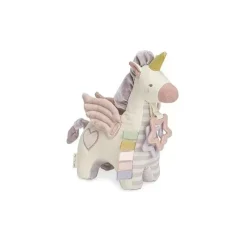 Itzy Ritzy Stroller & Car Seat Toys*- Activity Plush Toy With Teether Unicorn