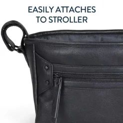 Itzy Ritzy Storage & Organizers*- Adjustable Stroller Caddy/Organizer, Black