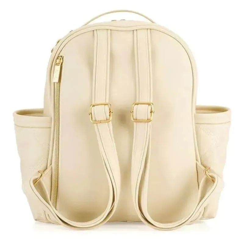 Itzy Ritzy Diaper Backpacks*- Baby Mini Plus Diaper Bag, Milk & Honey
