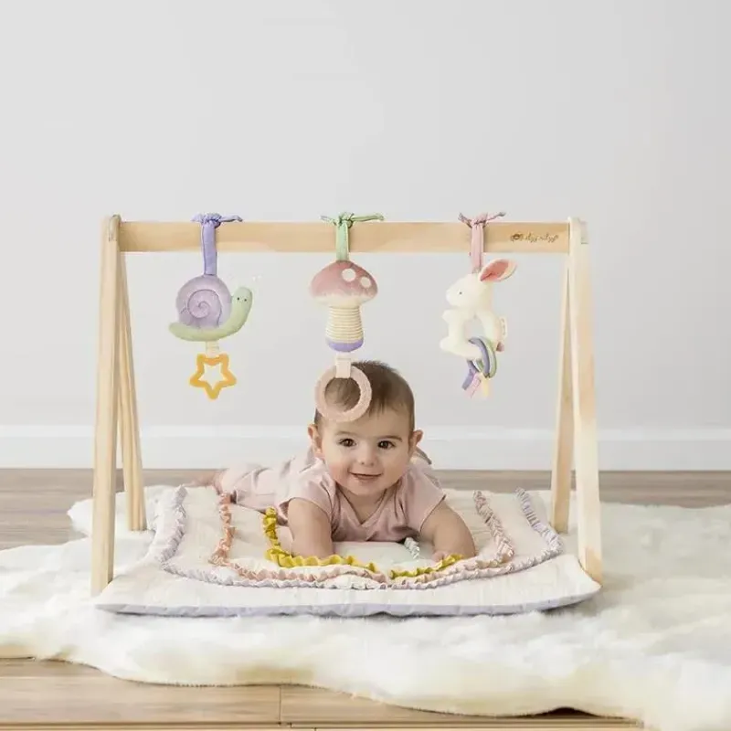 Itzy Ritzy Playmats & Gyms*- Bitzy Bespoke Ritzy Activity Gym™ Wooden Gym, Pastel