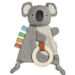Itzy Ritzy Rattles & Teethers*- Bitzy Crinkle Sensory Crinkle Toy with Teether, Koala