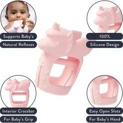 Itzy Ritzy Rattles & Teethers*- Bitzy Grip, Unicorn