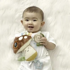 Itzy Ritzy Stroller & Car Seat Toys*- Bitzy Traveler, Mushroom