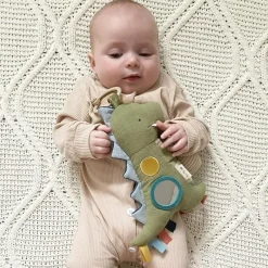 Itzy Ritzy Stroller & Car Seat Toys*- Bitzy Traveler, Dinosaur