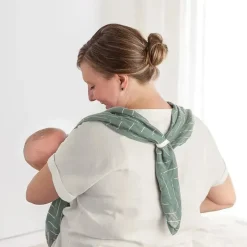 Itzy Ritzy Cool Baby Products|Nursing Covers, Scarves, & Wedges*- Breastfeeding Boss Multi-Use Cover, Sage