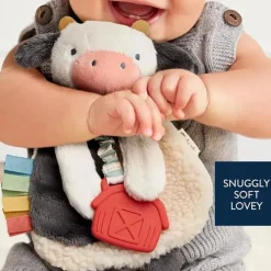 Itzy Ritzy Lovies, Security Blankets & Blankies*- Cow Itzy Friends Lovey™ Plush