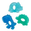 Itzy Ritzy Toys For 0-12 Months|Gift For Baby*- Cute 'N Cool Water Filled Teether Dino (3-Pack)