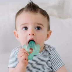Itzy Ritzy Rattles & Teethers|Toys For 0-12 Months*- Cute 'N Cool Water Filled Teether, Cactus (3-pack)