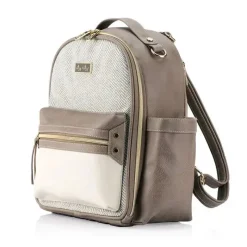 Itzy Ritzy Convertible Backpacks*- Diaper Bag Mini Backpack Vanilla Latte