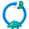 Itzy Ritzy Rattles & Teethers|Toys For 0-12 Months*- Dinosaur Rattle With Teething Ring