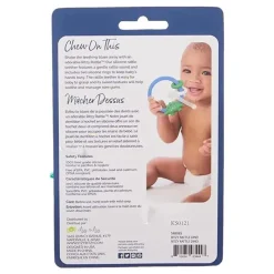 Itzy Ritzy Rattles & Teethers|Toys For 0-12 Months*- Dinosaur Rattle With Teething Ring