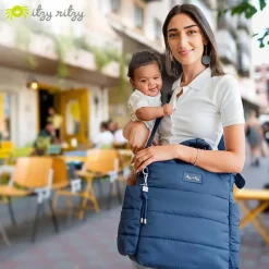 Itzy Ritzy Diaper Backpacks*- Dream Convertible Sapphire Starlight Diaper Bag