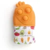 Itzy Ritzy Rattles & Teethers*- Itzy Mitt Pop™, Carrot