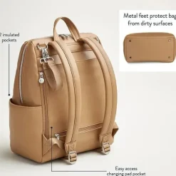 Itzy Ritzy Tote Bags|Diaper Backpacks*- Backpack, Chai