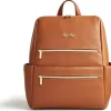 Itzy Ritzy Tote Bags|Diaper Backpacks*- Backpack, Cognac