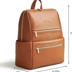 Itzy Ritzy Tote Bags|Diaper Backpacks*- Backpack, Cognac