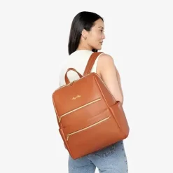 Itzy Ritzy Tote Bags|Diaper Backpacks*- Backpack, Cognac