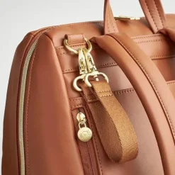 Itzy Ritzy Tote Bags|Diaper Backpacks*- Backpack, Cognac