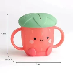 Itzy Ritzy Food Storage*- Itzy Snack Cup™,| Strawberry