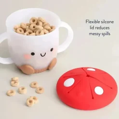 Itzy Ritzy Food Storage*- Itzy Snack Cup™, Mushroom