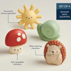 Itzy Ritzy Bath Toys*- Itzy Squirt™ 4-Pack Of Soft Bath Toys