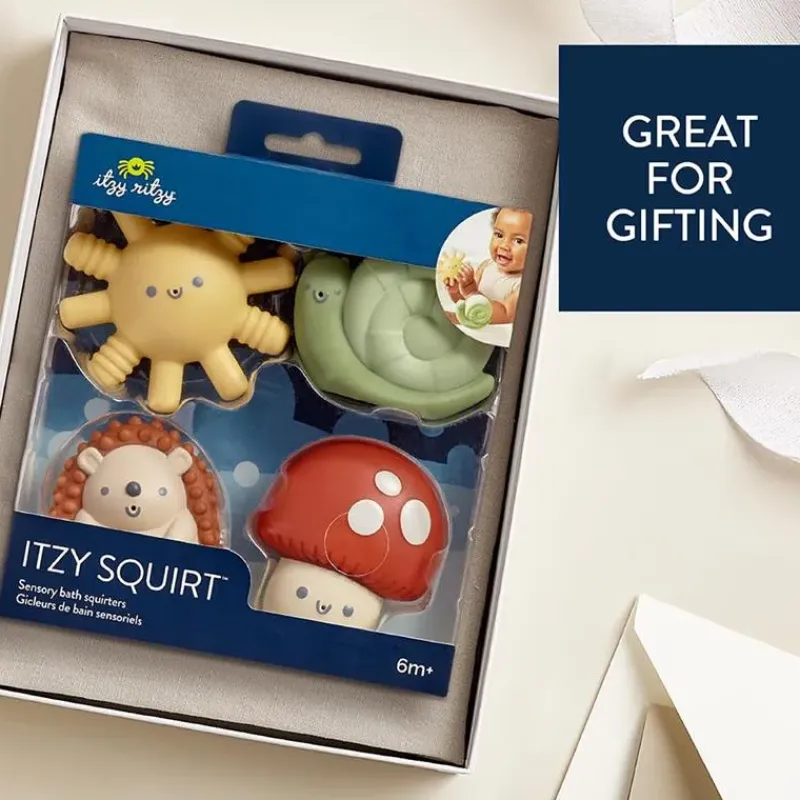 Itzy Ritzy Bath Toys*- Itzy Squirt™ 4-Pack Of Soft Bath Toys