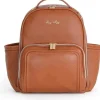 Itzy Ritzy Tote Bags|Diaper Backpacks*- Mini Plus Diaper Bag, Cognac