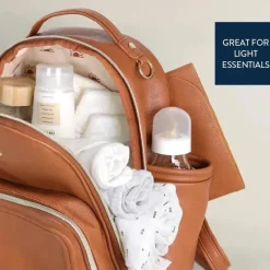Itzy Ritzy Tote Bags|Diaper Backpacks*- Mini Plus Diaper Bag, Cognac