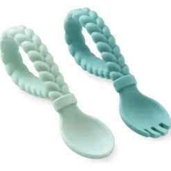 Itzy Ritzy Utensils & Accessories|Dishes, Utensils & Food Containers*- Mint Sweetie Spoons & Fork Set