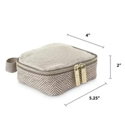 Itzy Ritzy Diaper Bag Accessories*- 3Pk Packing Cubes, Taupe