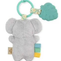 Itzy Ritzy Rattles & Teethers|Toys For 0-12 Months*- Plush Pal Silicone Teether, Koala