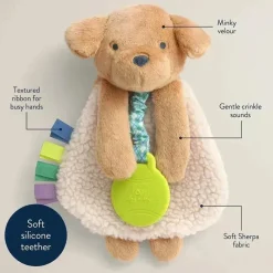 Itzy Ritzy Lovies, Security Blankets & Blankies*- Puppy Itzy Friends Lovey™, Plush