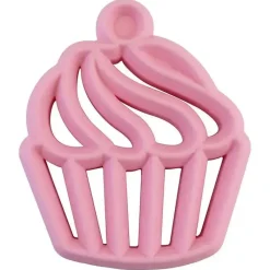Itzy Ritzy Rattles & Teethers|Toys For 0-12 Months*- Silicone Teether, Cupcake