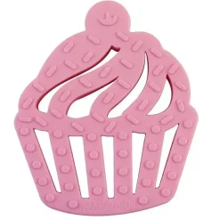 Itzy Ritzy Rattles & Teethers|Toys For 0-12 Months*- Silicone Teether, Cupcake