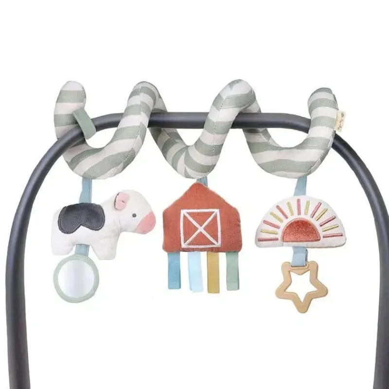 Itzy Ritzy Stroller Toys*- Spiral Car Seat Activity Toy Farm