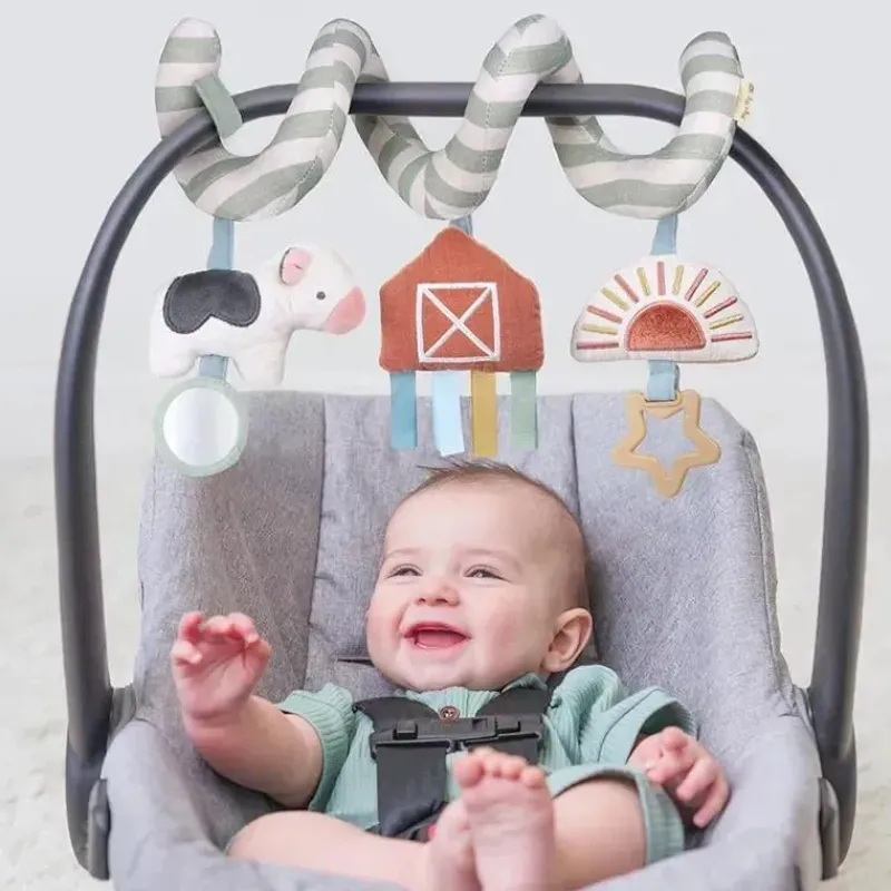 Itzy Ritzy Stroller Toys*- Spiral Car Seat Activity Toy Farm