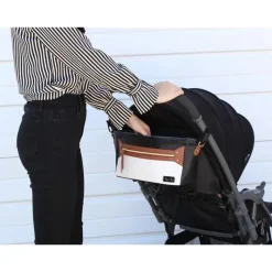 Itzy Ritzy Storage & Organizers*- Stroller Caddy Coffee & Cream