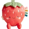 Itzy Ritzy Rattles & Teethers*- Sweetie Snuggles Plush, Strawberry