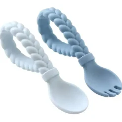 Itzy Ritzy Utensils & Accessories|Dishes, Utensils & Food Containers*- Sweetie Spoons & Fork Set Blue