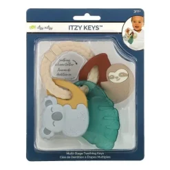 Itzy Ritzy Rattles & Teethers*- Teething Keys Tropical