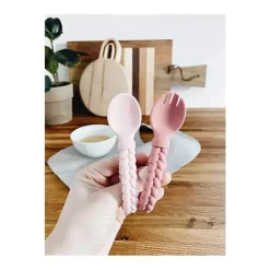 Itzy Ritzy Utensils & Accessories|Dishes, Utensils & Food Containers*Sweetir Spoons Sliicone Baby Utensild Set Pink