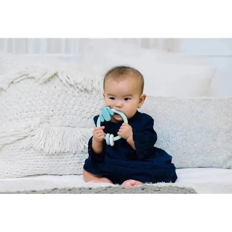 Itzy Ritzy Rattles & Teethers|Toys For 0-12 Months*With Teething Rings - Cactus