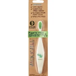 Jack N Jill Oral & Nasal Care*Jack N' Jil - Extra Soft Bristle Toothbrush for Kids, Dino Baby