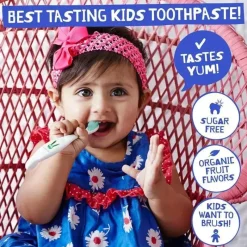 Jack N Jill Oral & Nasal Care*Jack N' Jill - Natural Toothpaste for Babies & Toddlers, 1.76 Oz